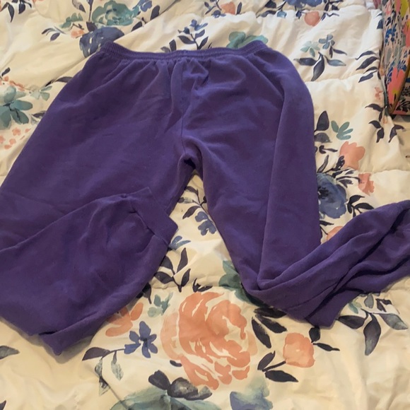 Hanes Other - Xl Hanes purple sweat pants